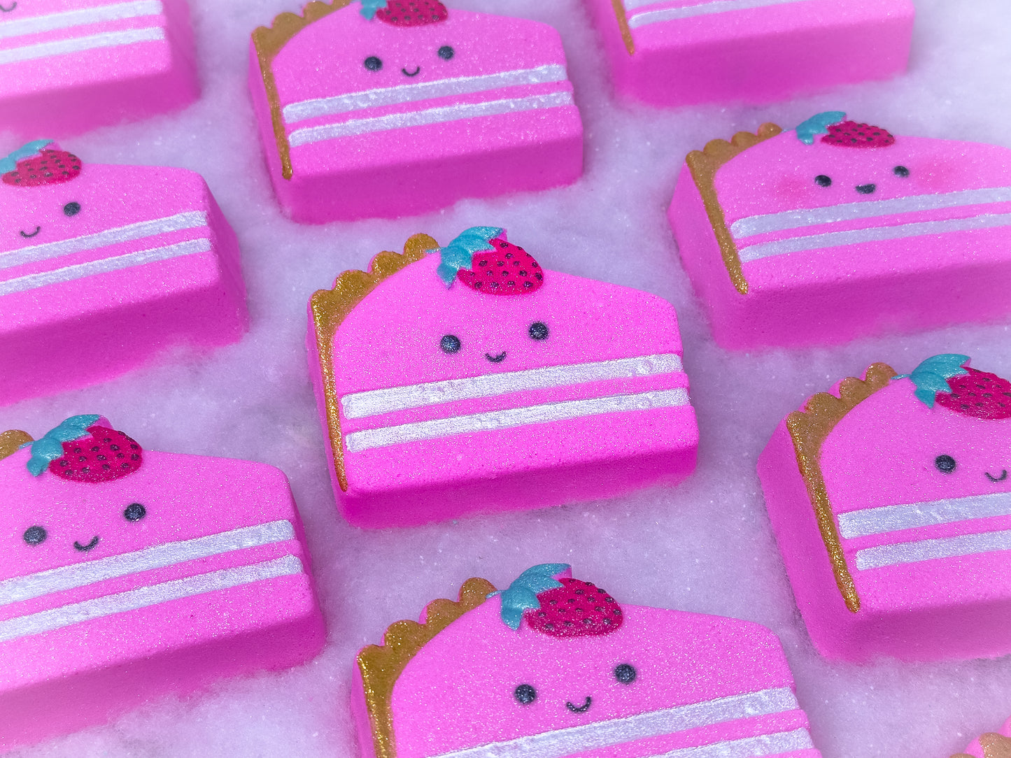 Strawberry Cake Bomb